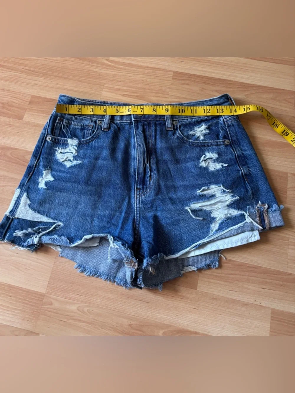 American Eagle Distressed‎ Jean Mom Shorts